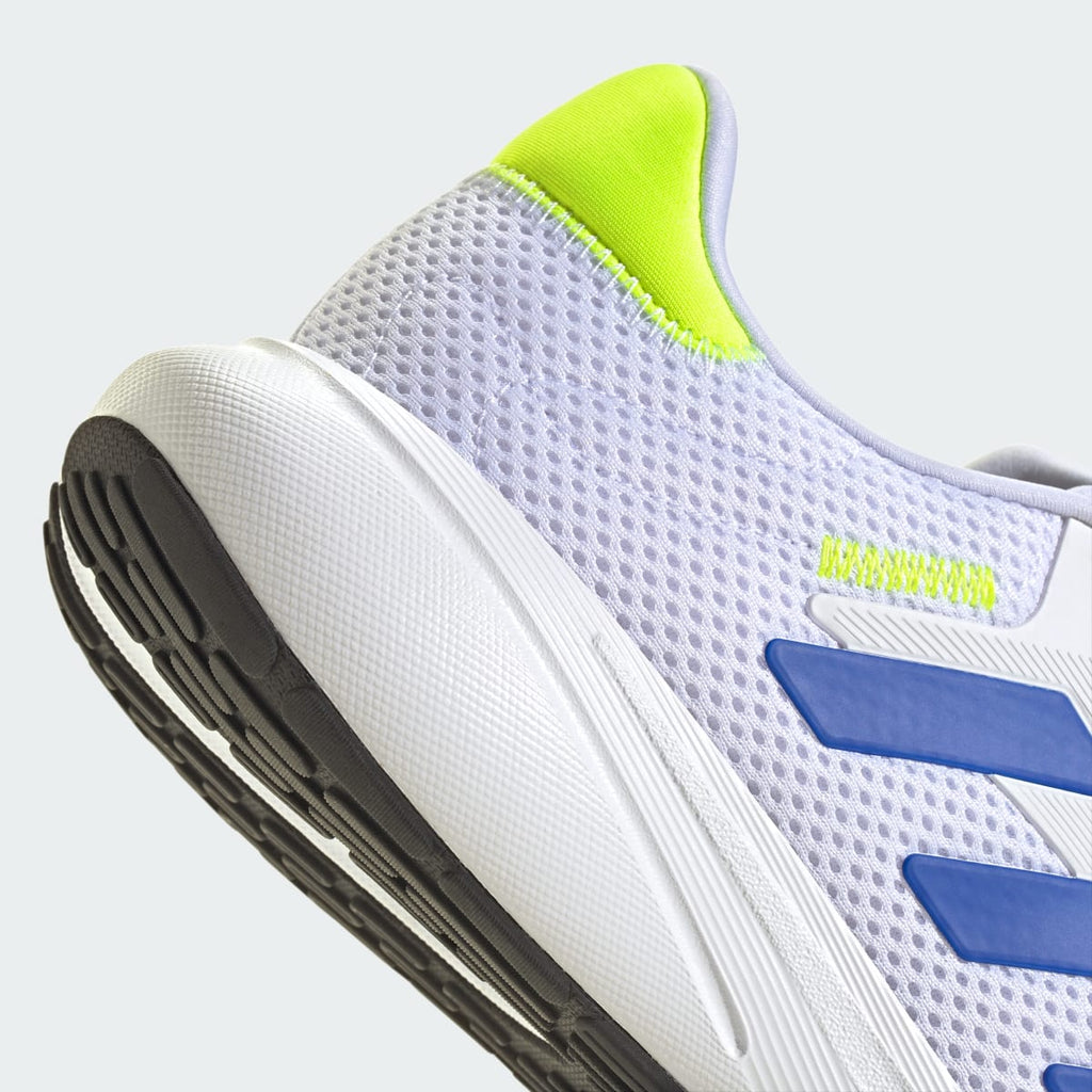 Adidas Men's Response Runner Shoes - Cloud White / Lucid Blue / Lucid Lemon - Image 9