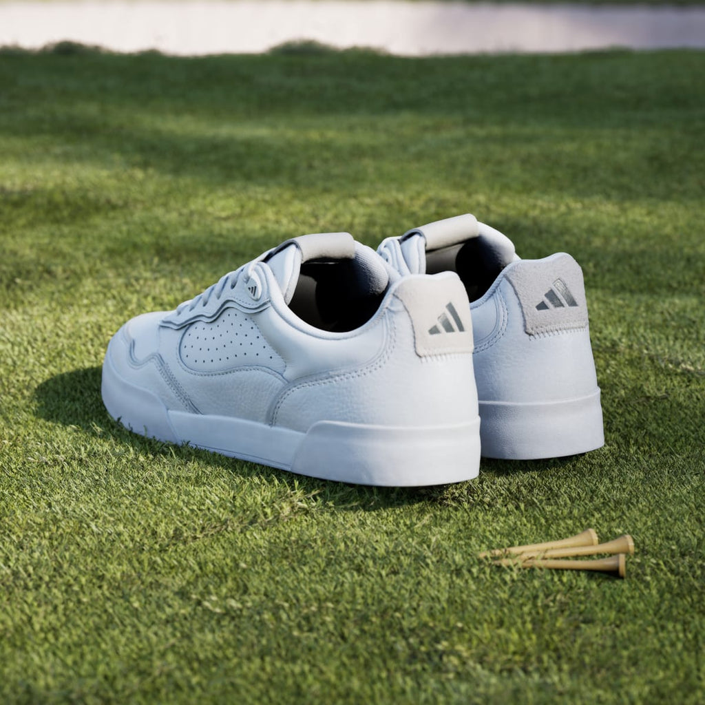 Adidas Men's Retrocross 25 Spikeless Golf Shoes - Cloud White / Grey Six / Gum - Image 6