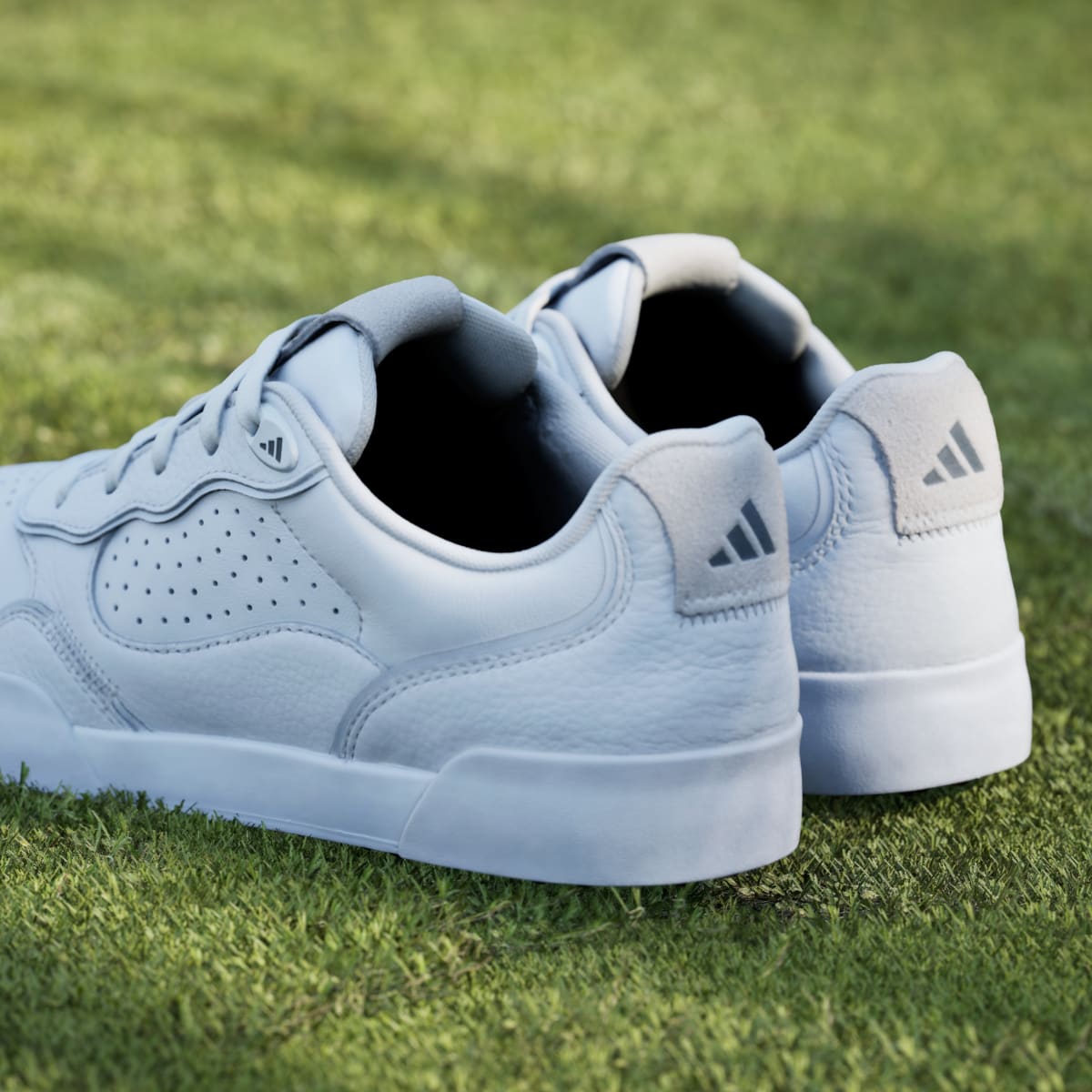 Adidas Women's Retrocross 25 Spikeless Golf Shoes - Cloud White / Grey Six / Gum - Image 10