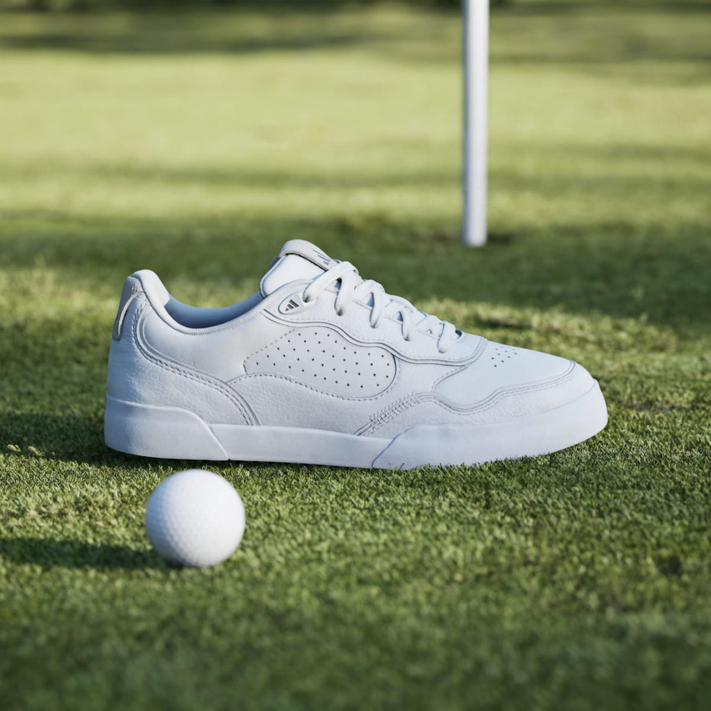 Adidas Women's Retrocross 25 Spikeless Golf Shoes - Cloud White / Grey Six / Gum - Image 3