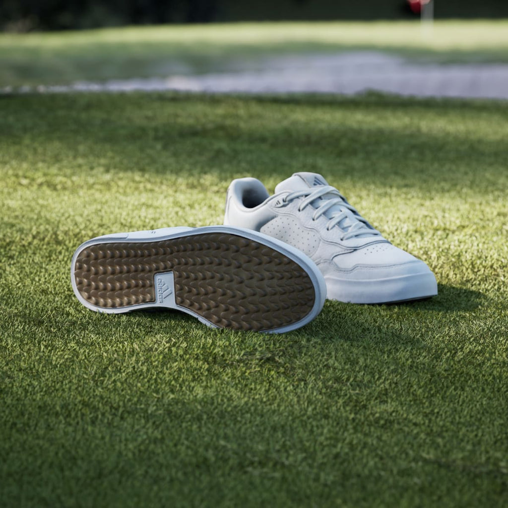 Adidas Women's Retrocross 25 Spikeless Golf Shoes - Cloud White / Grey Six / Gum - Image 4