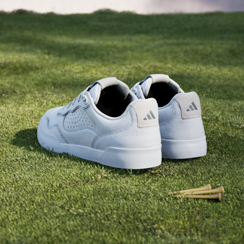 Adidas Women's Retrocross 25 Spikeless Golf Shoes - Cloud White / Grey Six / Gum - Image 6