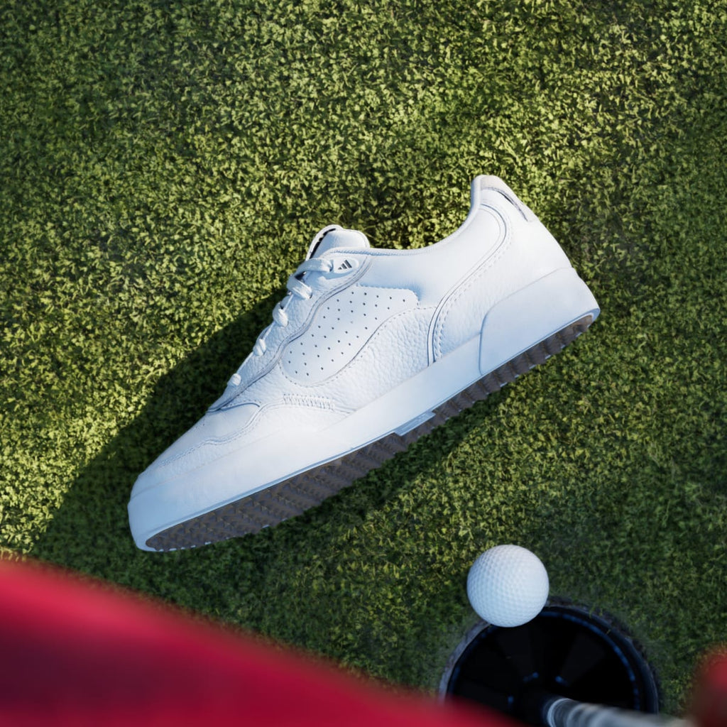 Adidas Women's Retrocross 25 Spikeless Golf Shoes - Cloud White / Grey Six / Gum - Image 7