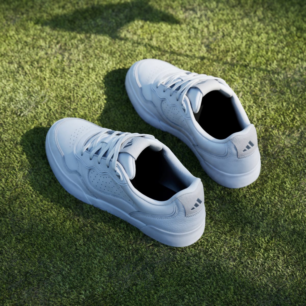 Adidas Women's Retrocross 25 Spikeless Golf Shoes - Cloud White / Grey Six / Gum - Image 8