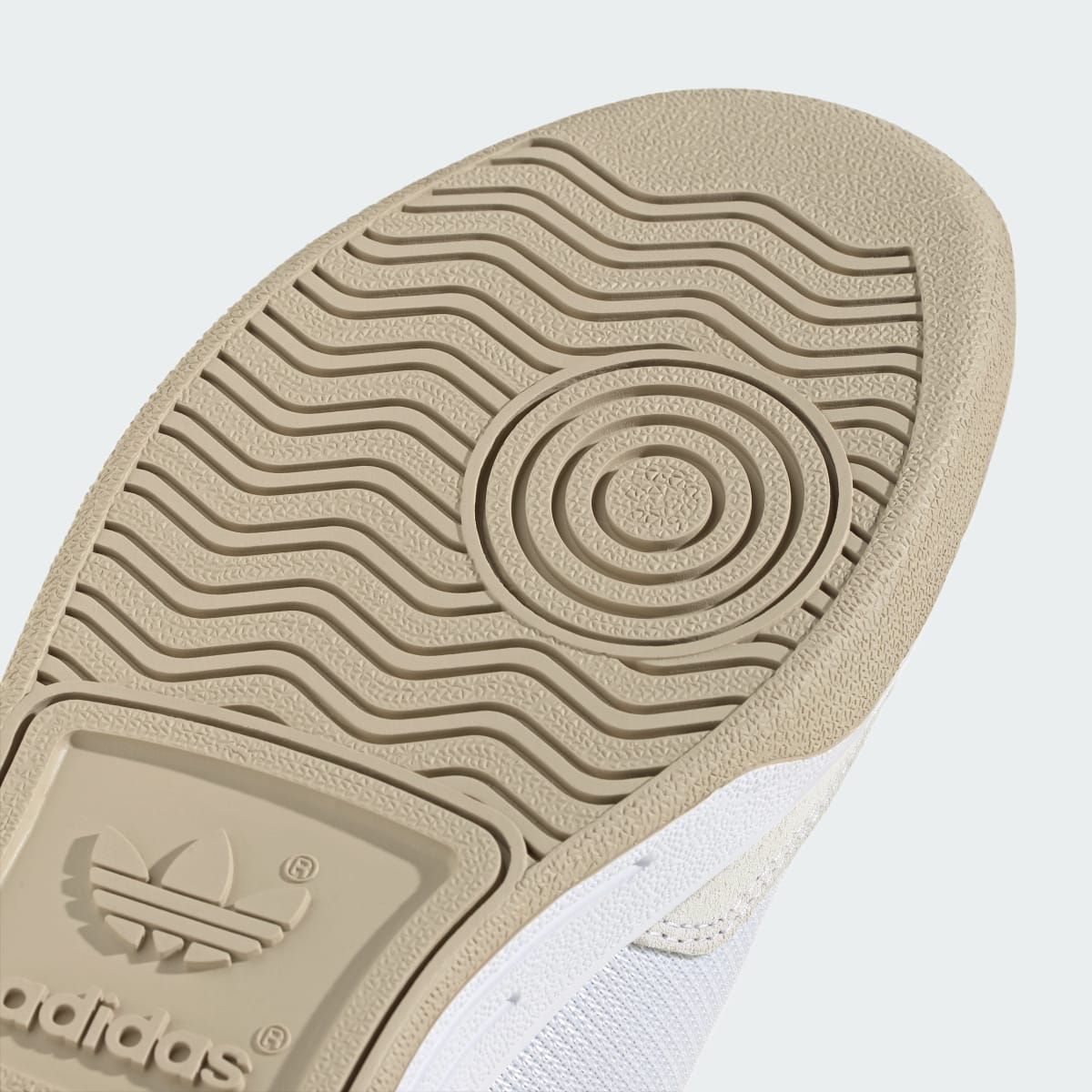 Adidas Men's Rod Laver Shoes - Cloud White / Cloud White / Khaki Three - Image 7