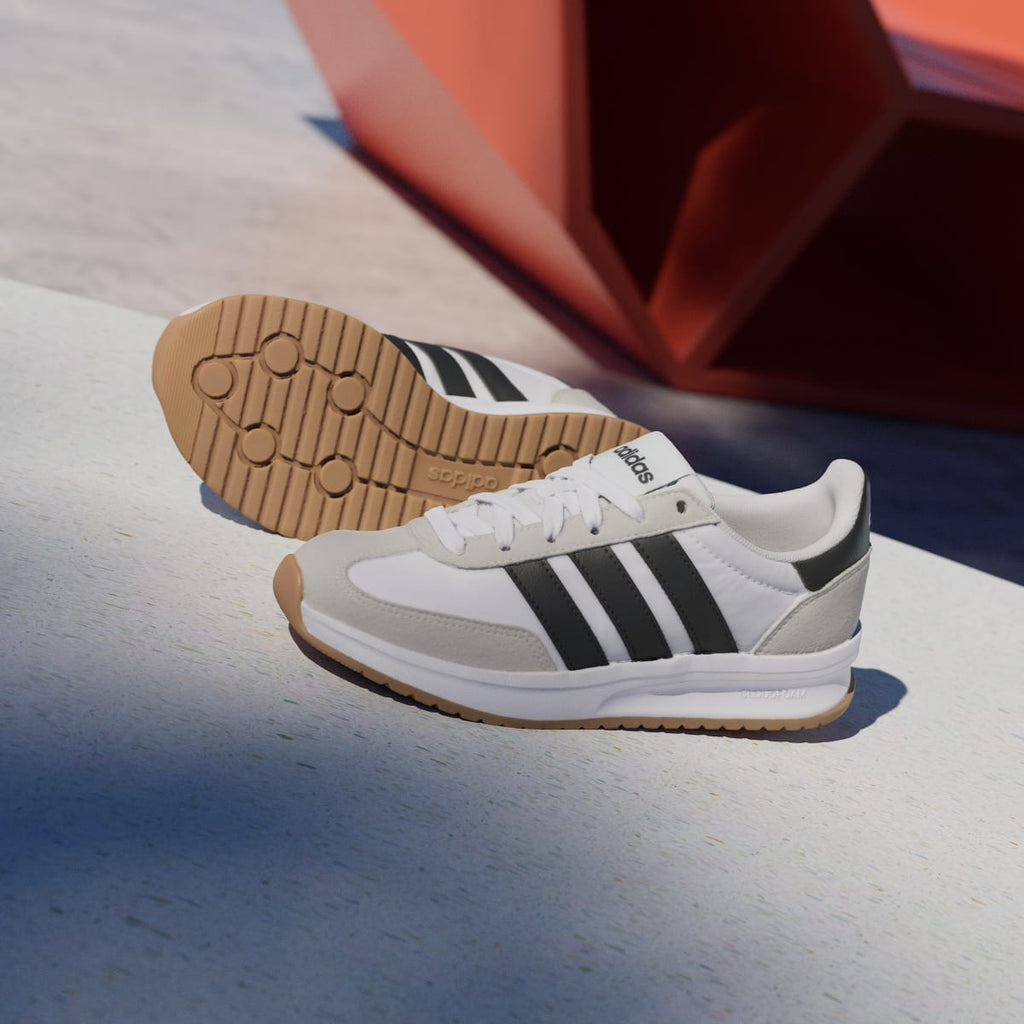 Adidas Kids' Run 70s 2.0 Shoes Kids - Cloud White / Core Black / Grey One - Image 4