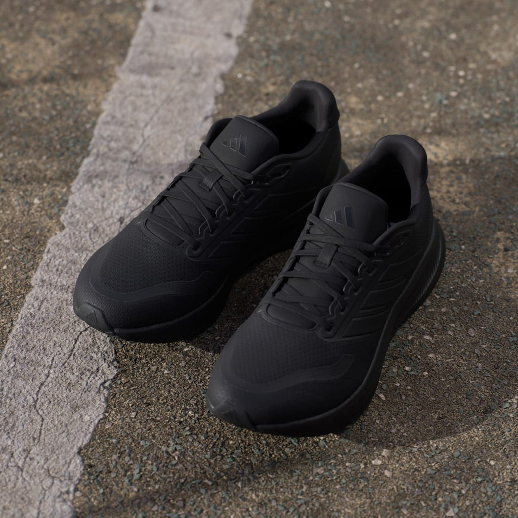 Adidas Men's Runfalcon 5 Running Shoes - Core Black / Core Black / Core Black - Image 5