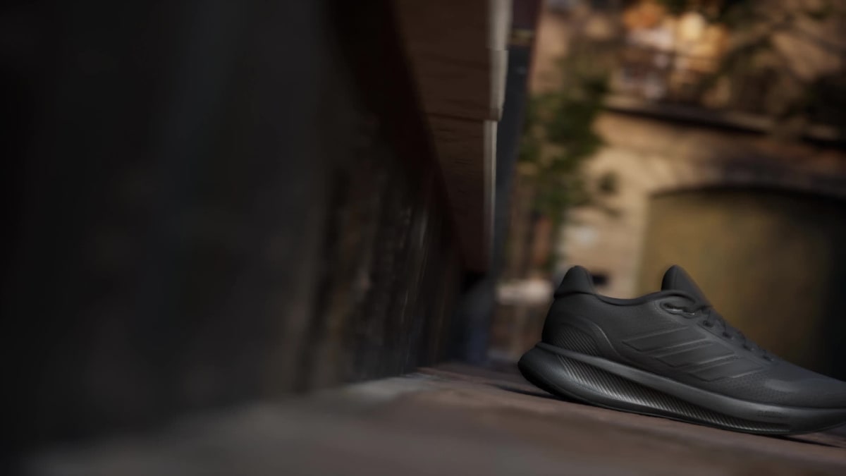 Adidas Women's Runfalcon 5 Running Shoes - Core Black / Core Black / Core Black - Image 2
