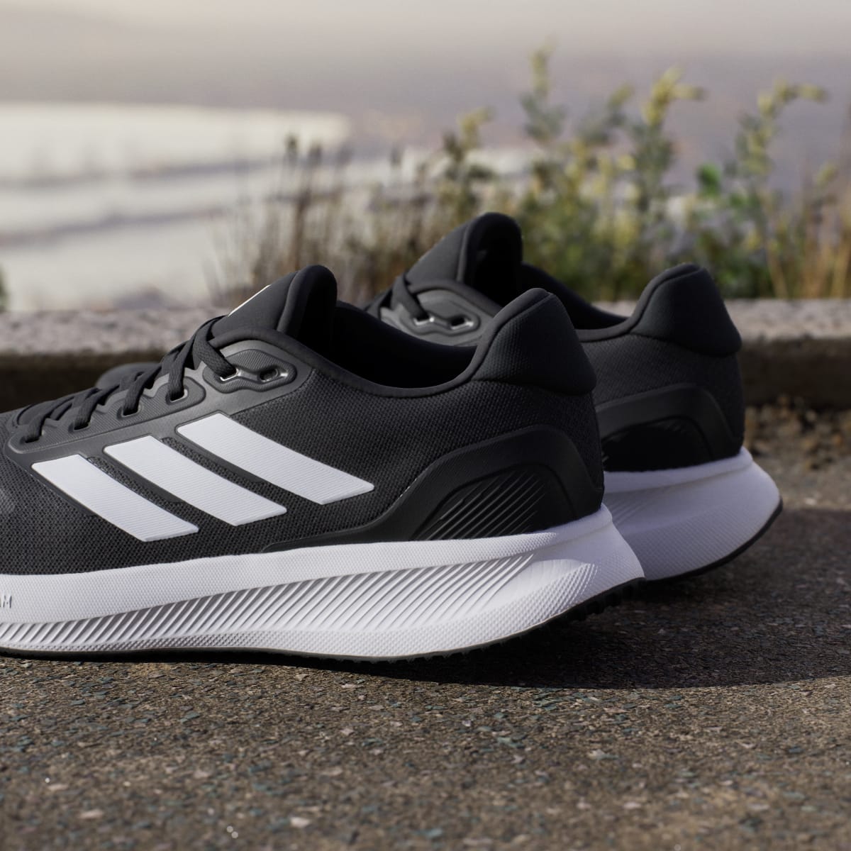 Adidas Men's Runfalcon 5 Running Shoes - Core Black / Cloud White / Core Black - Image 10