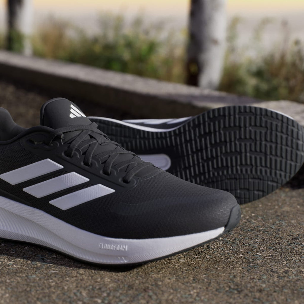 Adidas Men's Runfalcon 5 Running Shoes - Core Black / Cloud White / Core Black - Image 9