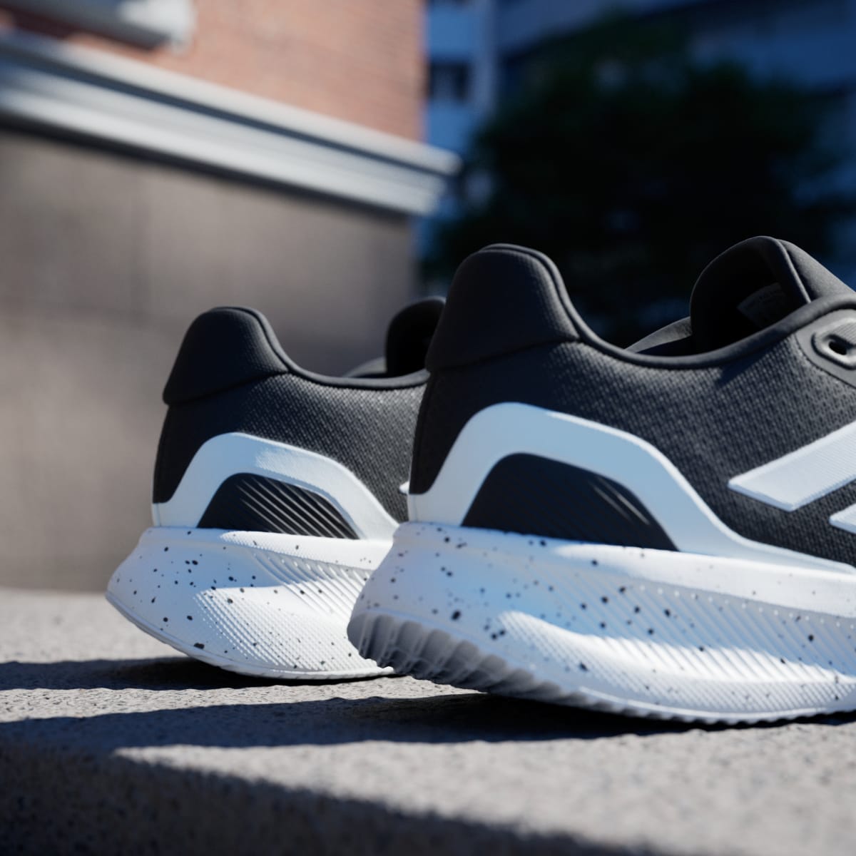 Adidas Men's Runfalcon 5 Running Shoes - Core Black / Cloud White / Core Black - Image 10