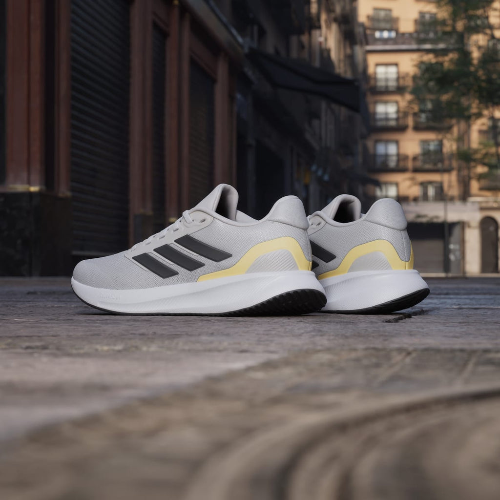 Adidas Women's Runfalcon 5 Running Shoes - Grey One / Core Black / Cloud White - Image 6