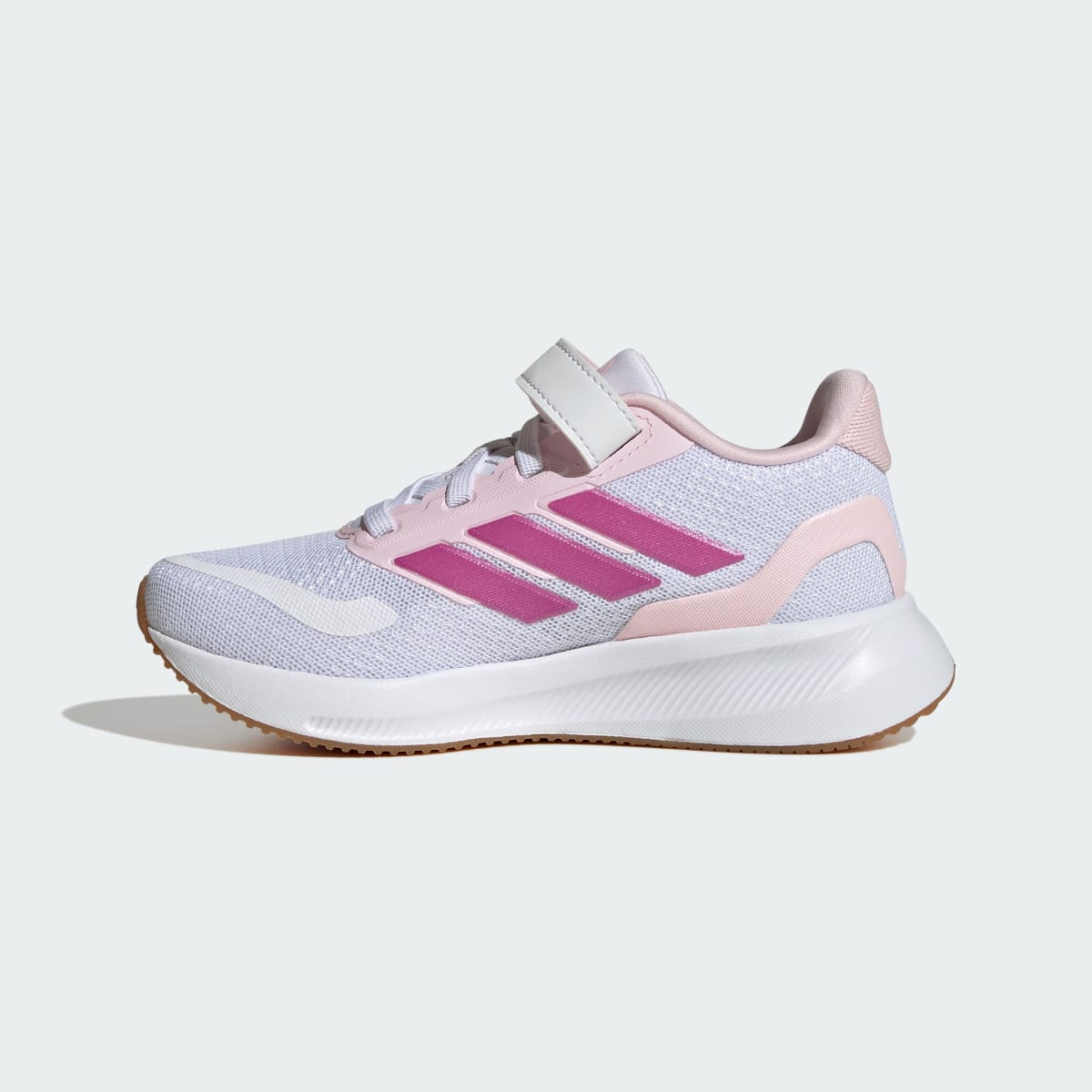 Adidas Kids' Runfalcon 5 Shoes Kids - Cloud White / Clear Pink / Gum - Image 6