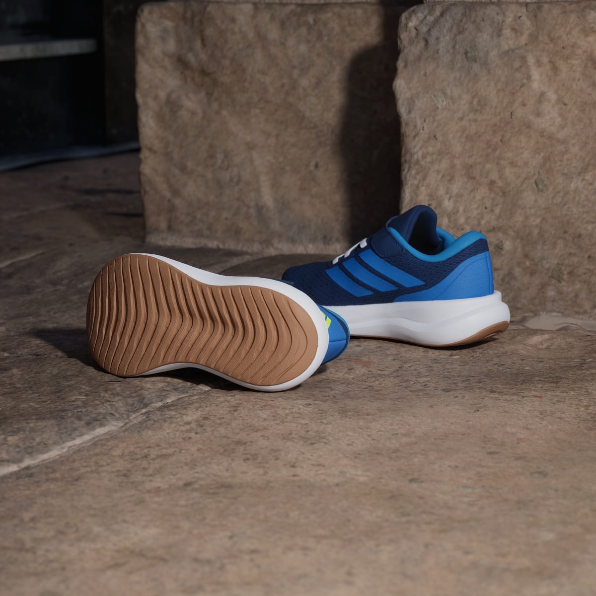 Adidas Kids' Runfalcon 6 Shoes Children - Dark Blue / Bright Royal / Lucid Lemon - Image 4