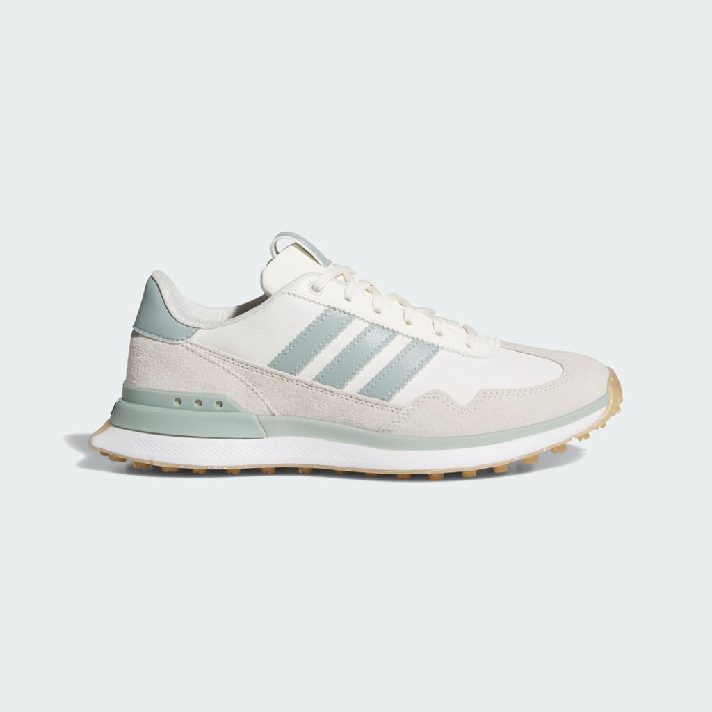 Adidas Women's S2G 26 TEXTILE SPIKELESS GOLF SHOES - Off White / Wonder Sage / Wonder Quartz - Image 1