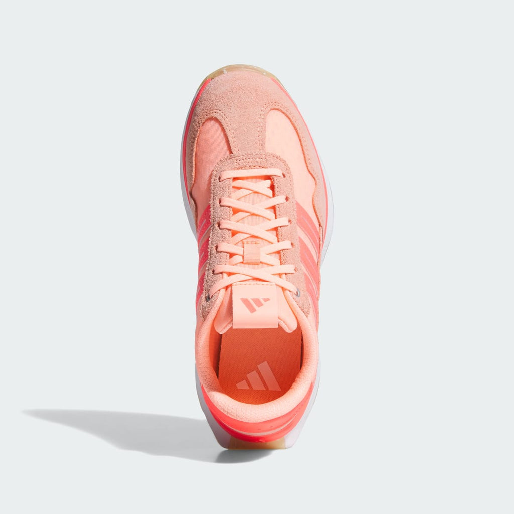 Adidas Women's S2G VENT SPIKELESS GOLF SHOES - Frozen Turbo / Solar Turbo / Gum - Image 2