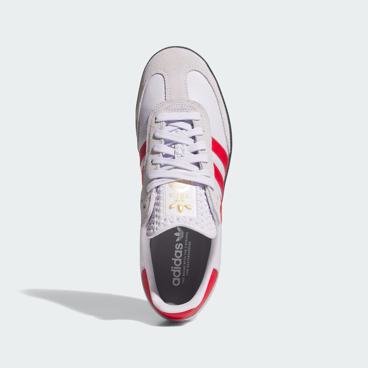Adidas Men's SAMBA ADV SHOES - Core Black / Frozen Purple / Better Scarlet - Image 2