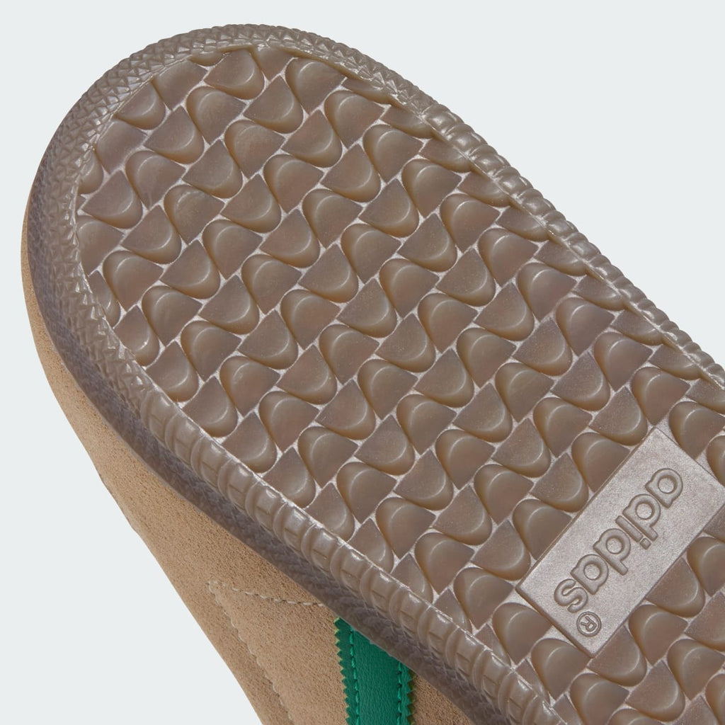 Adidas Men's SAMBA ADV Shoes - Sand Strata / Court Green / Gum - Image 9