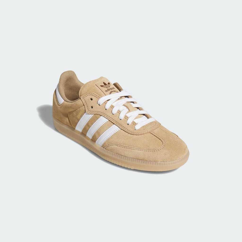 Adidas Men's SAMBA ADV Shoes - Cardboard / Cloud White / Gum - Image 4