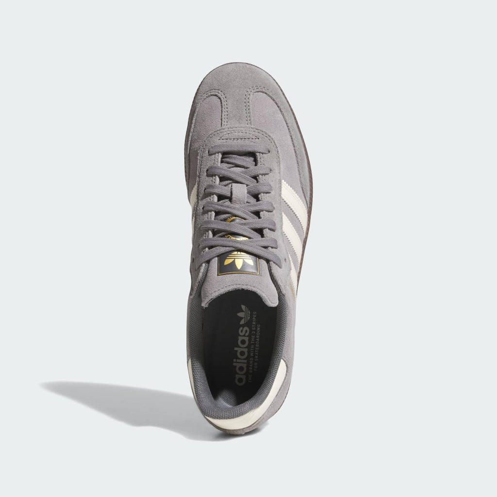 Adidas Men's SAMBA ADV Shoes - Grey Four / Cream White / Grey Three - Image 3