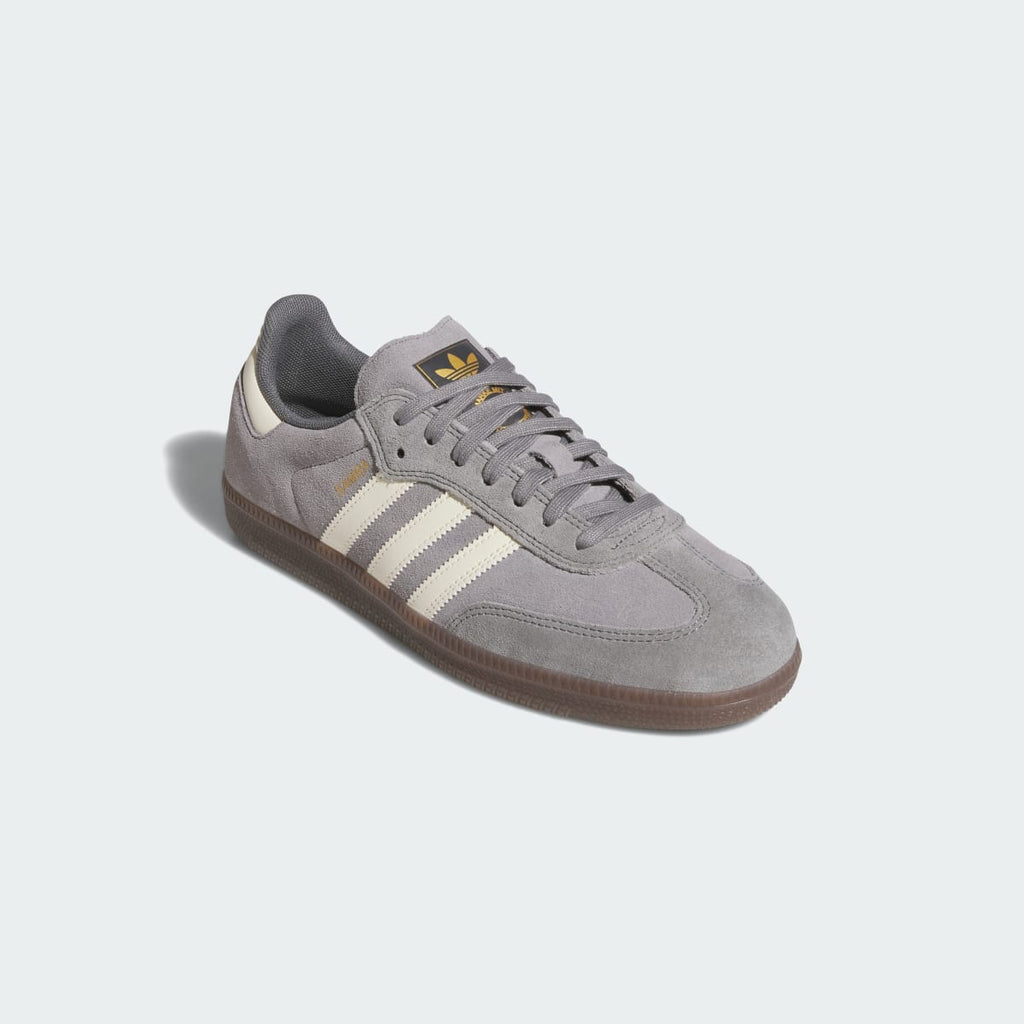 Adidas Men's SAMBA ADV Shoes - Grey Four / Cream White / Grey Three - Image 5