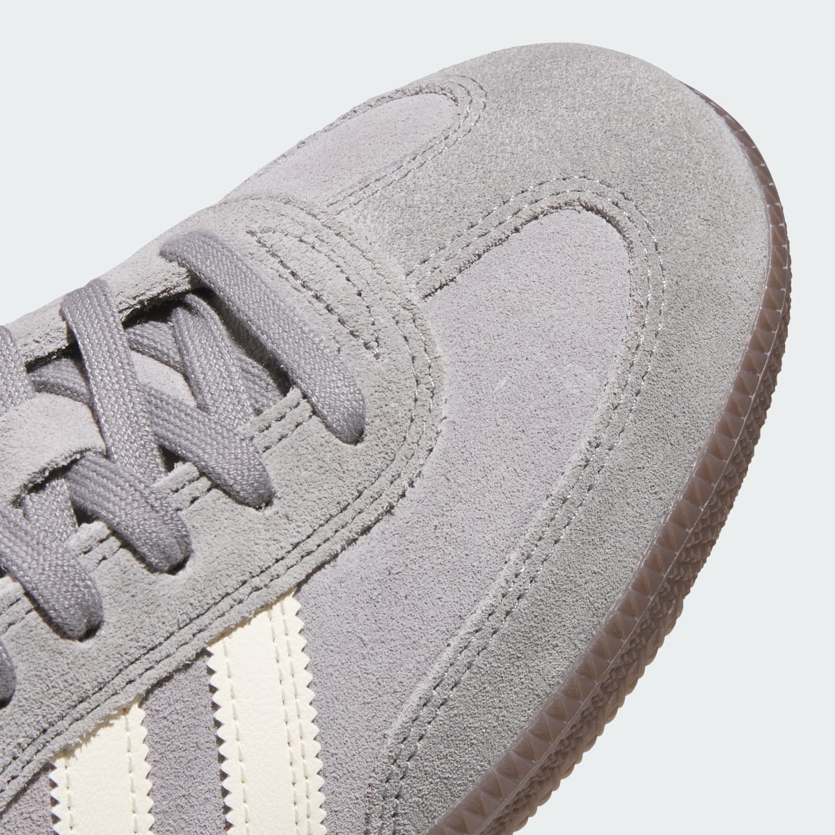 Adidas Men's SAMBA ADV Shoes - Grey Four / Cream White / Grey Three - Image 9