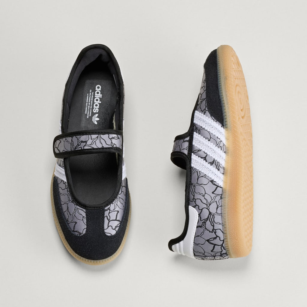 Adidas Women's SAMBA JANE SHOES - Core Black / Cloud White / Gum - Image 3