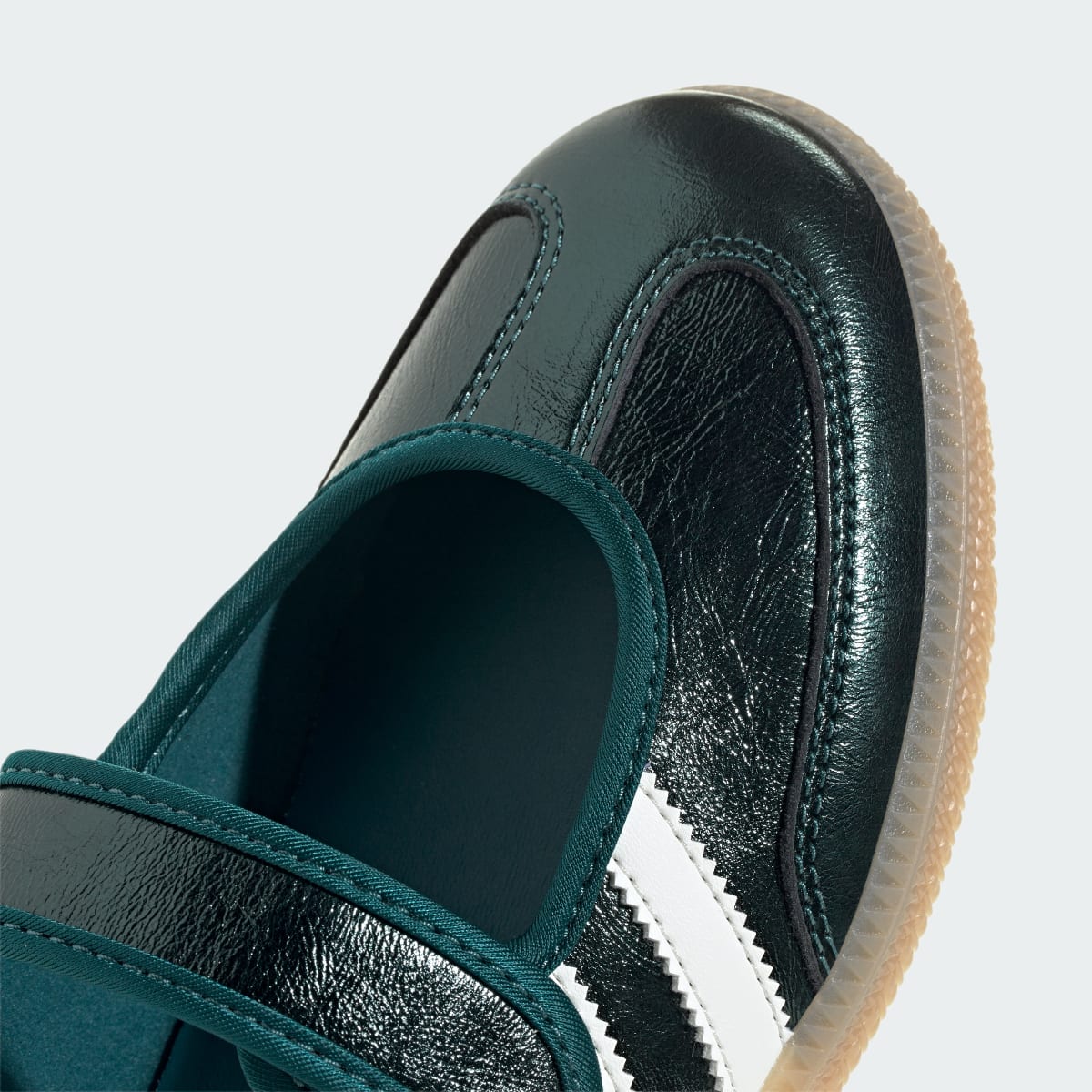 Adidas Women's SAMBA JANE SHOES - Rich Green / Off White / Gum - Image 8