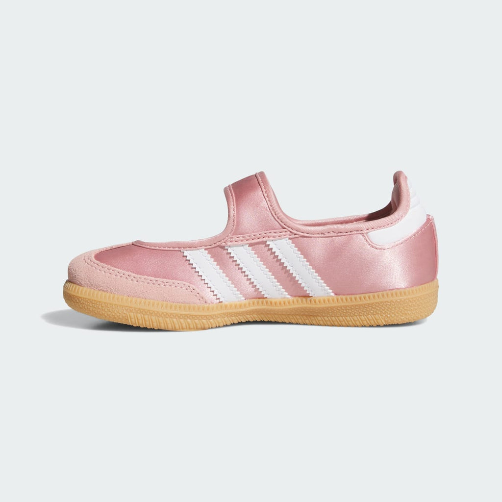 Adidas Kids' SAMBA JANE SHOES - Wonder Mauve / Cloud White / Gum - Image 6