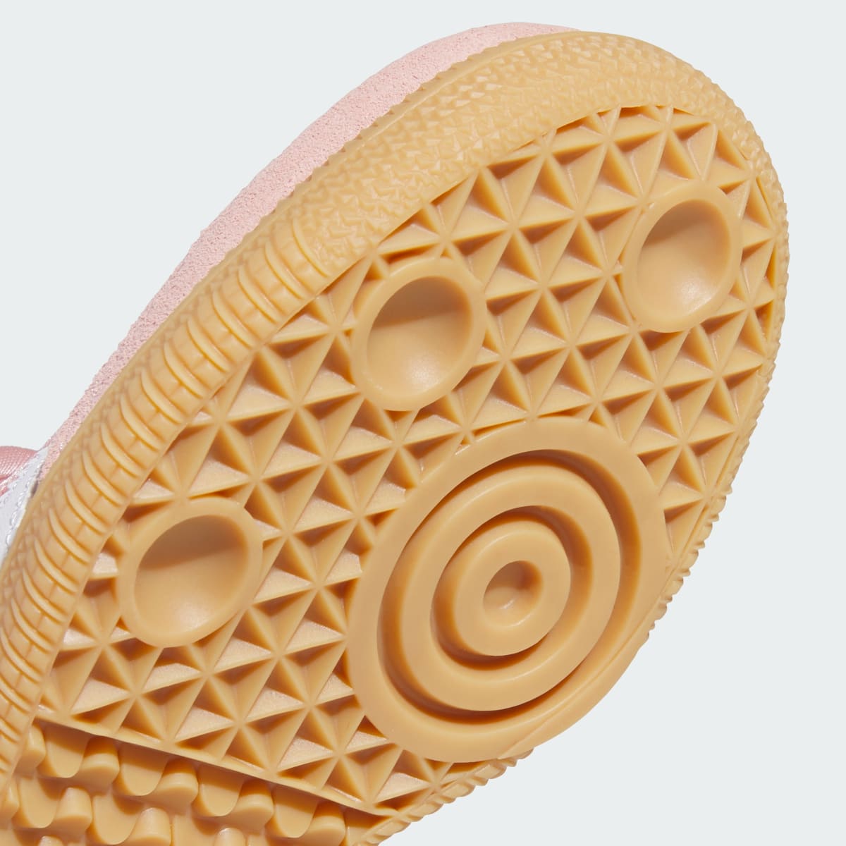 Adidas Kids' SAMBA JANE SHOES - Wonder Mauve / Cloud White / Gum - Image 9