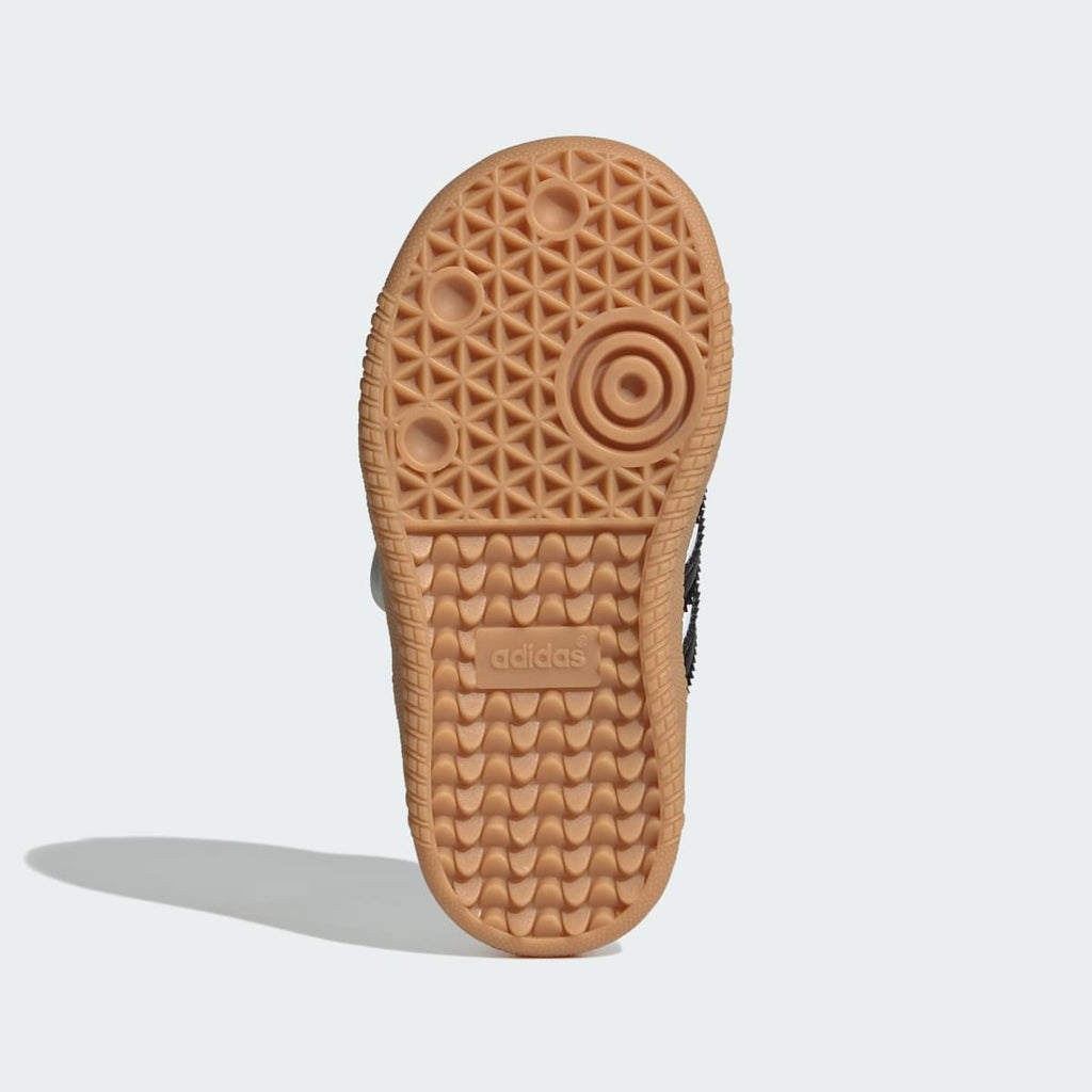 Adidas Kids' SAMBA JANE SHOES - Cloud White / Core Black / Gum - Image 3