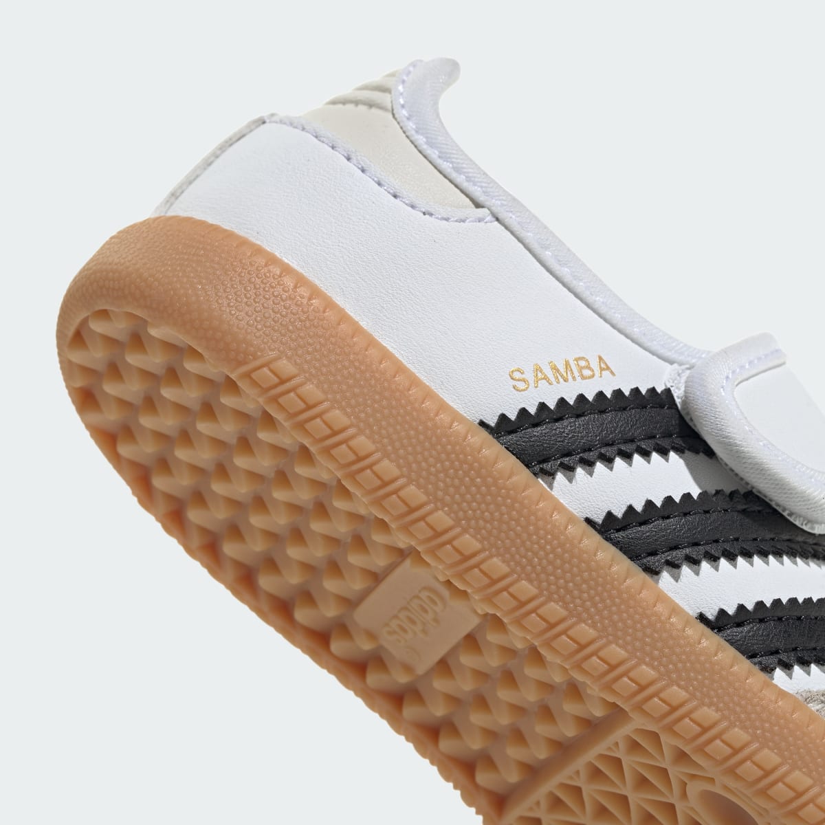 Adidas Kids' SAMBA JANE SHOES - Cloud White / Core Black / Gum - Image 7
