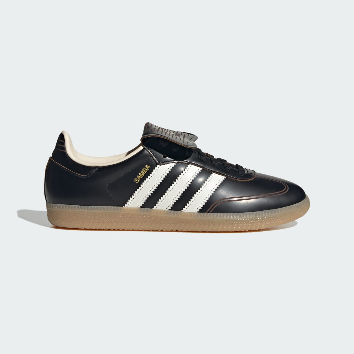Adidas Men's SAMBA LT SHOES - Core Black / Core White / Bronze Strata - Image 1