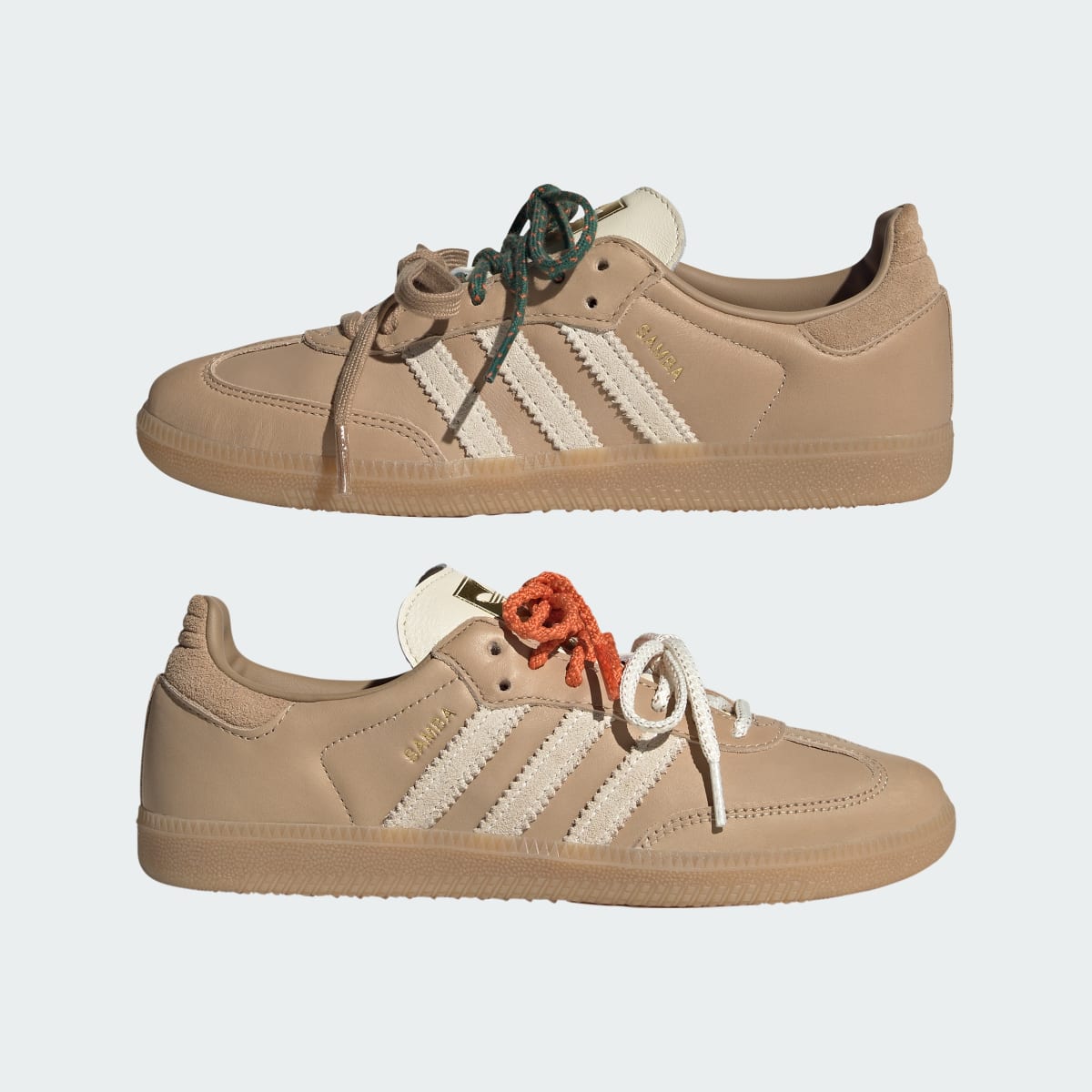 Adidas Women's SAMBA OG SHOES - Magic Beige / Cream White / Cardboard - Image 8