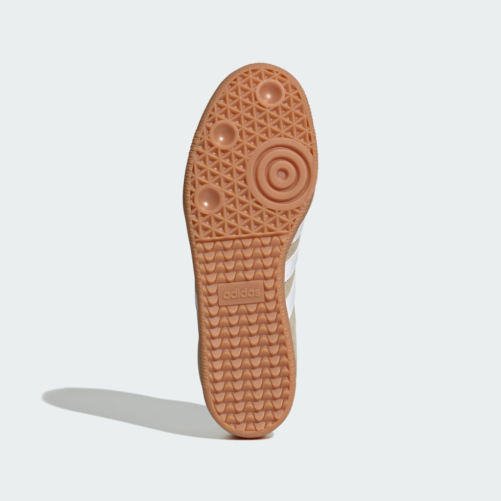 Adidas Men's SAMBA OG SHOES - Khaki Three / Cloud White / Gum - Image 3