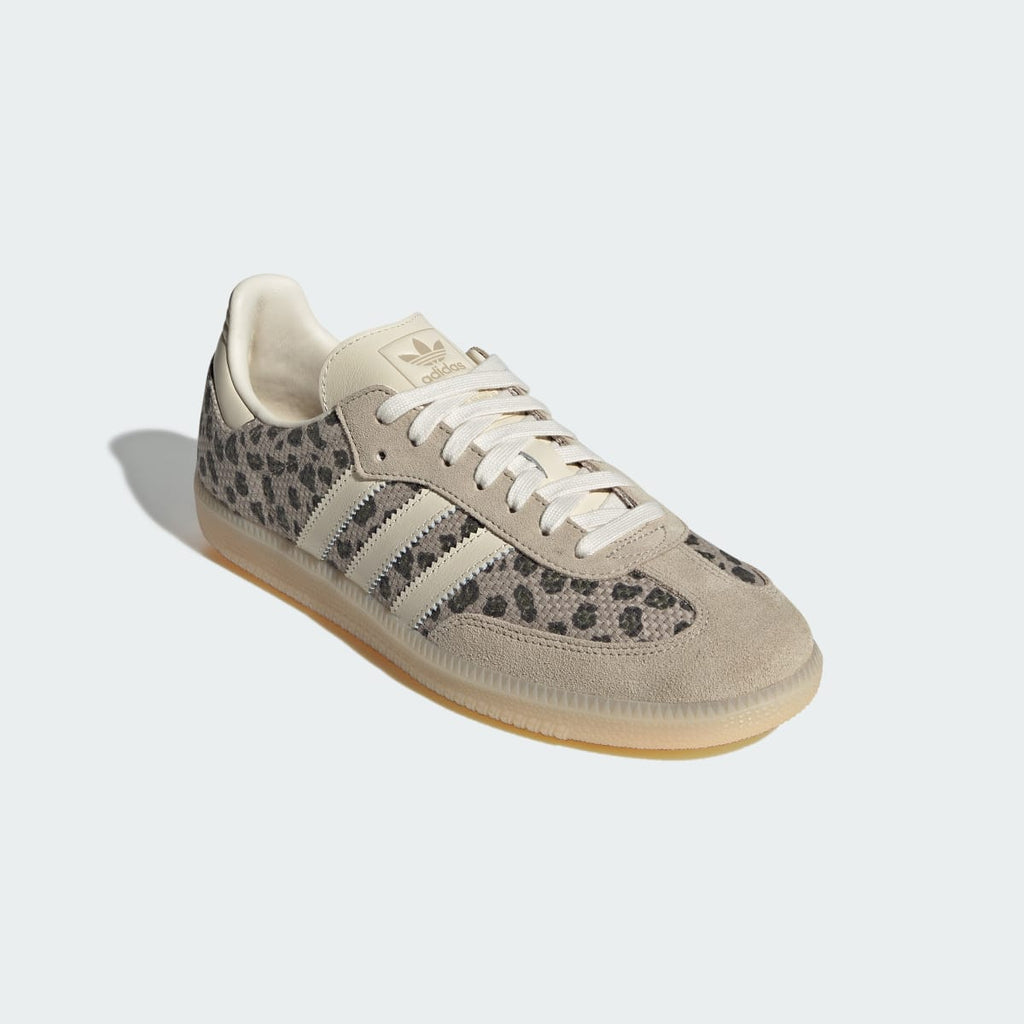 Adidas Men's SAMBA OG SHOES - Khaki Three / Cream White / Sand Strata - Image 4