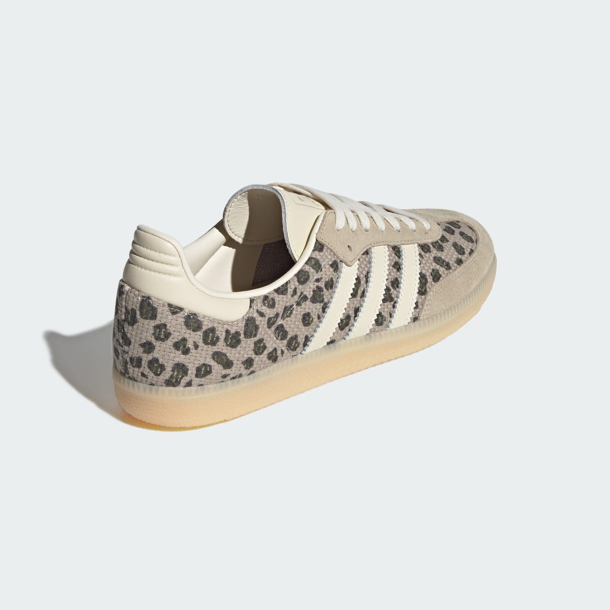 Adidas Men's SAMBA OG SHOES - Khaki Three / Cream White / Sand Strata - Image 5