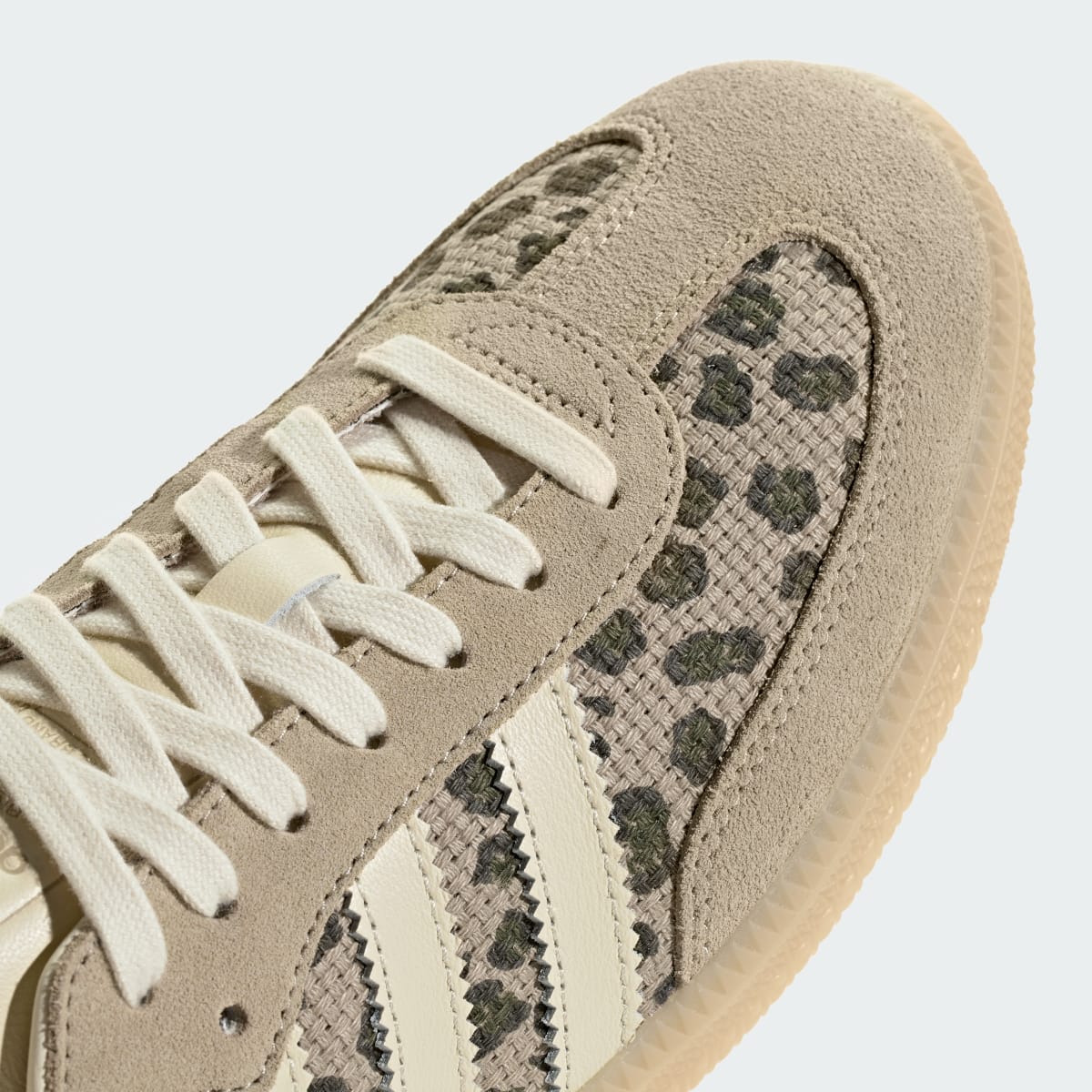 Adidas Men's SAMBA OG SHOES - Khaki Three / Cream White / Sand Strata - Image 7