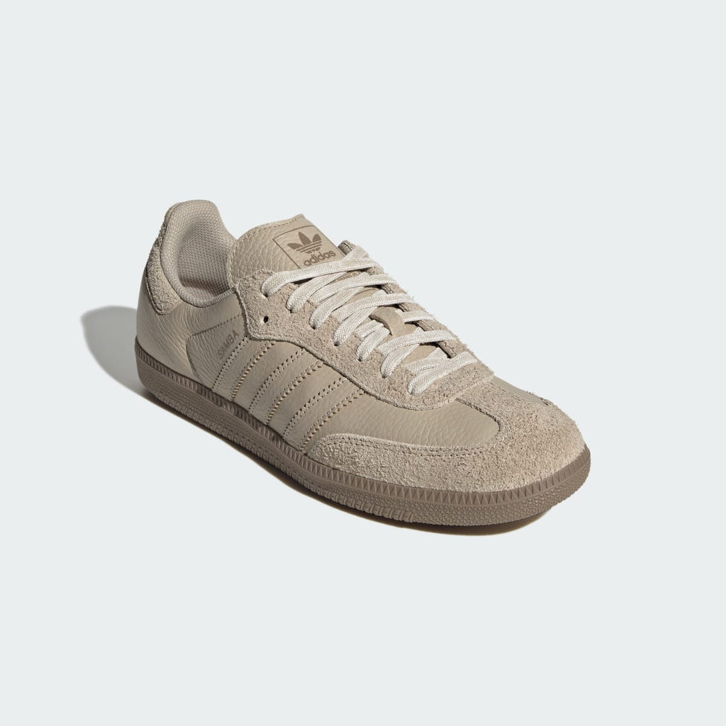Adidas Men's SAMBA OG SHOES - Khaki Three / Khaki Three / Khaki Six - Image 4