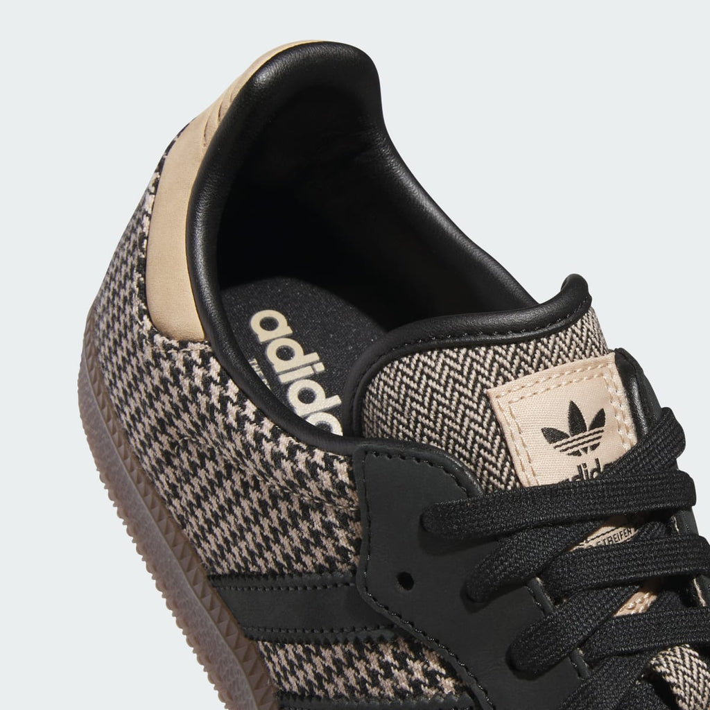 Adidas Men's SAMBA OG SHOES - Magic Beige / Core Black / Gum - Image 7