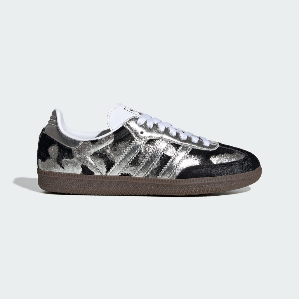 Adidas Women's SAMBA OG SHOES - Core Black / Silver Metallic / Cloud White - Image 1