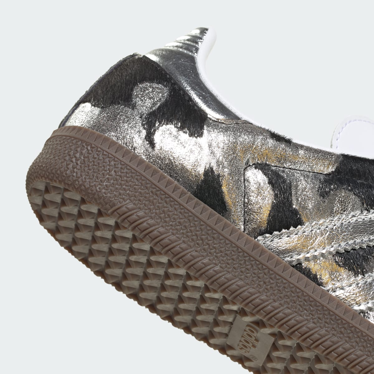 Adidas Women's SAMBA OG SHOES - Core Black / Silver Metallic / Cloud White - Image 7