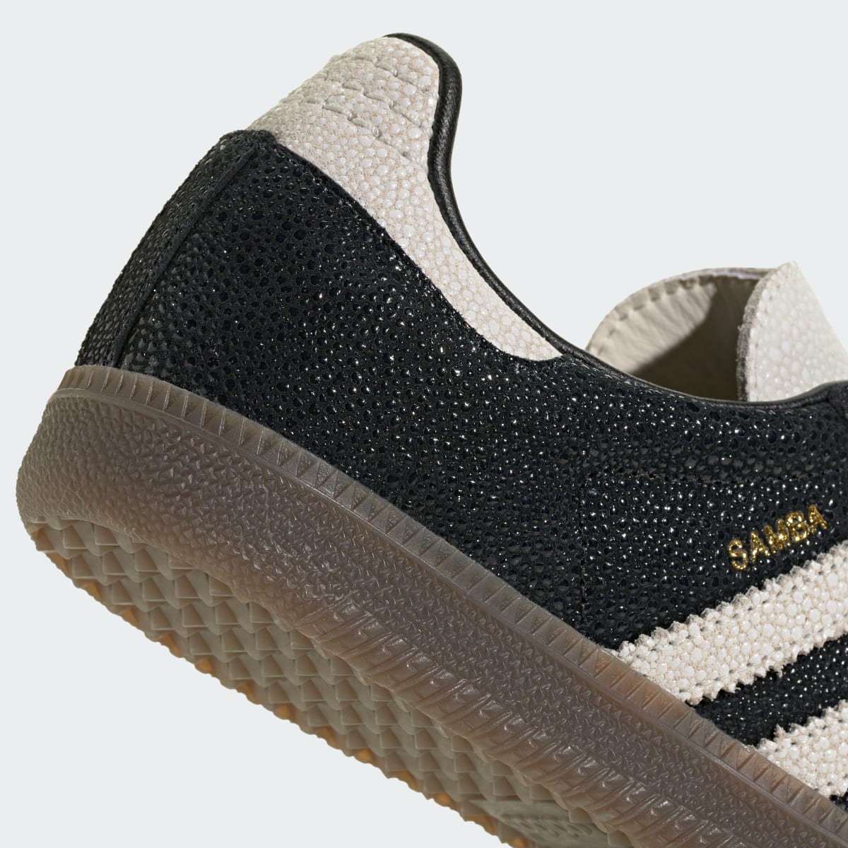 Adidas Women's SAMBA OG SHOES - Core Black / Cloud White / Gum - Image 8