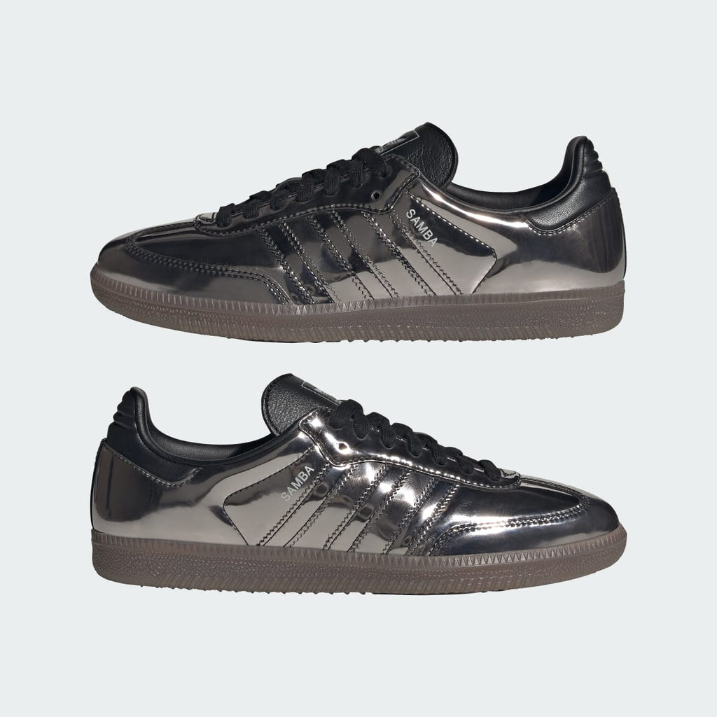 Adidas Women's SAMBA OG SHOES - Core Black / Core Black / Gum - Image 8