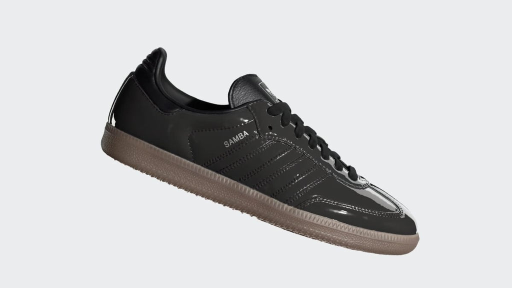 Adidas Women's SAMBA OG SHOES - Core Black / Core Black / Gum - Image 2