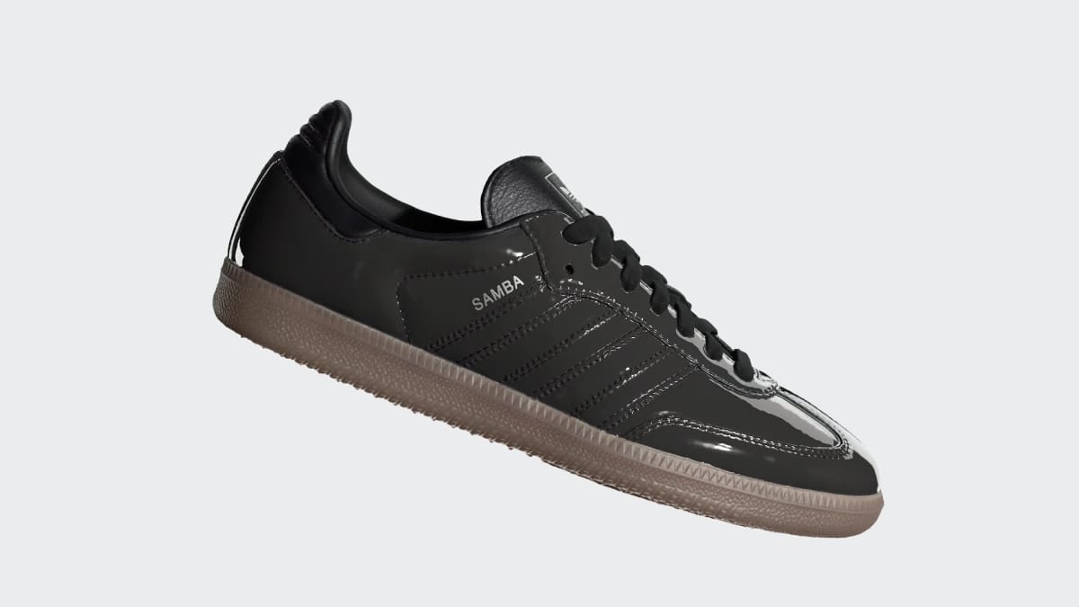 Adidas Women's SAMBA OG SHOES - Core Black / Core Black / Gum - Image 2
