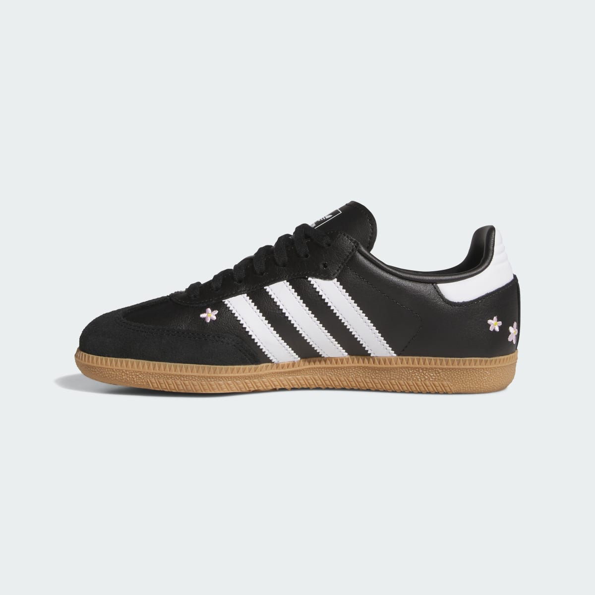 Adidas Kids' SAMBA OG SHOES - Core Black / Cloud White / Gum - Image 6