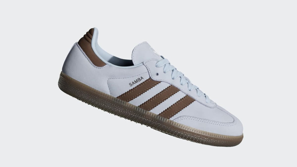 Adidas Women's SAMBA OG SHOES - Crystal Sky / Earth Strata / Cloud White - Image 2