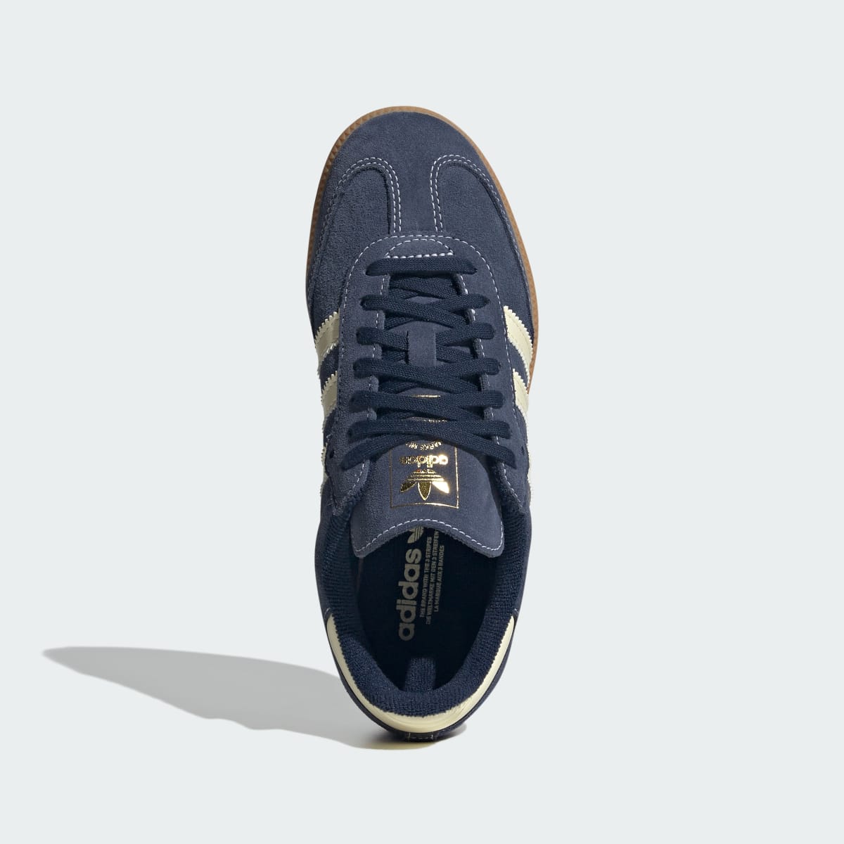 Adidas Kids' SAMBA OG SHOES - Night Indigo / Warm Vanilla / Gum - Image 3