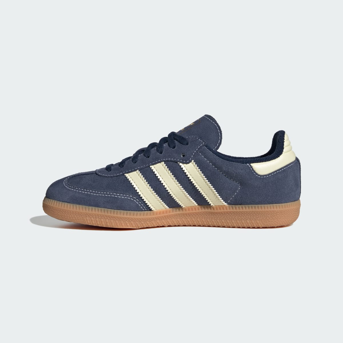 Adidas Kids' SAMBA OG SHOES - Night Indigo / Warm Vanilla / Gum - Image 7